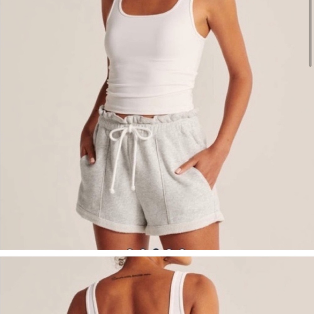 Abercrombie Cloud Paper Bag Shorts